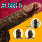 6.69 in 8 Thrusting Vibrating Simulation Penis Wireless Vibration Dildo