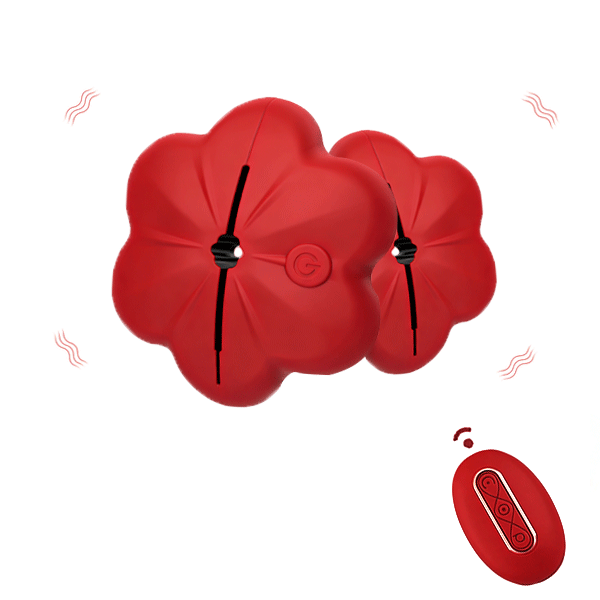 Petalyn - Remote Chest Clamps - Adjustable Vibe Chest Toys