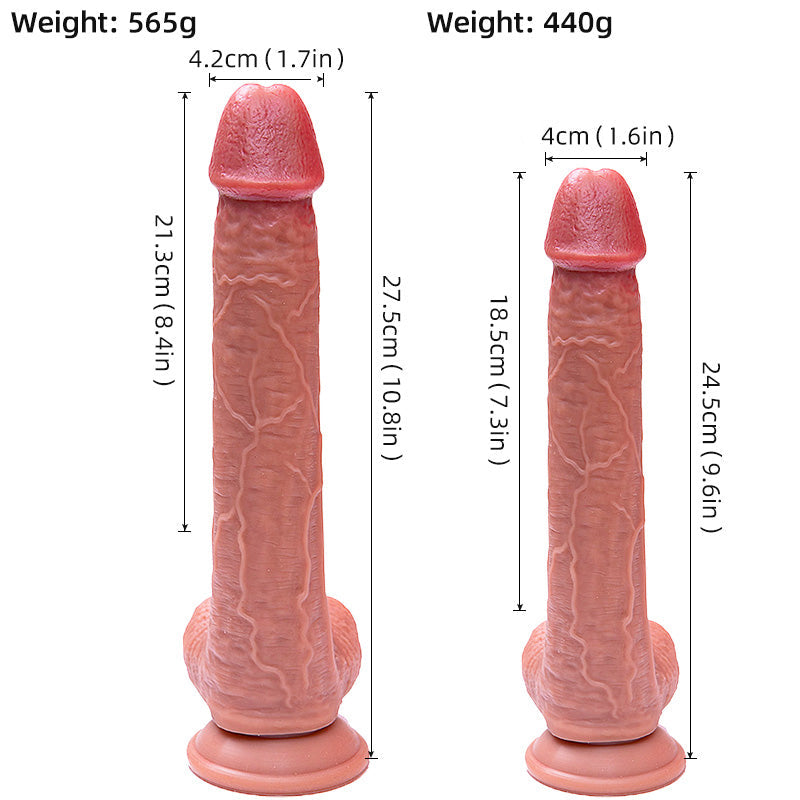 10.8 Inch & 9.6 Inch Dildo Best Suction Cup Allovers Dildo