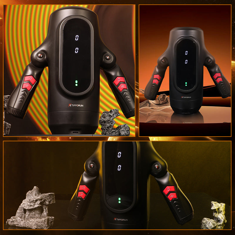 2026 Newest Male Handheld Stroker With 9 Telescopic Vibration LED Display Intelligent Heating Voice – product view 15
