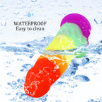 Rainbow Dildo Realistic Silicone Suction Cups Allovers Dildo – product view 2