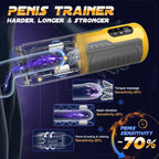 Truly Waterproof 3 In 1 Masturbation Cup 7 Thrusting Rotation Fully Male Stroker — product image 5