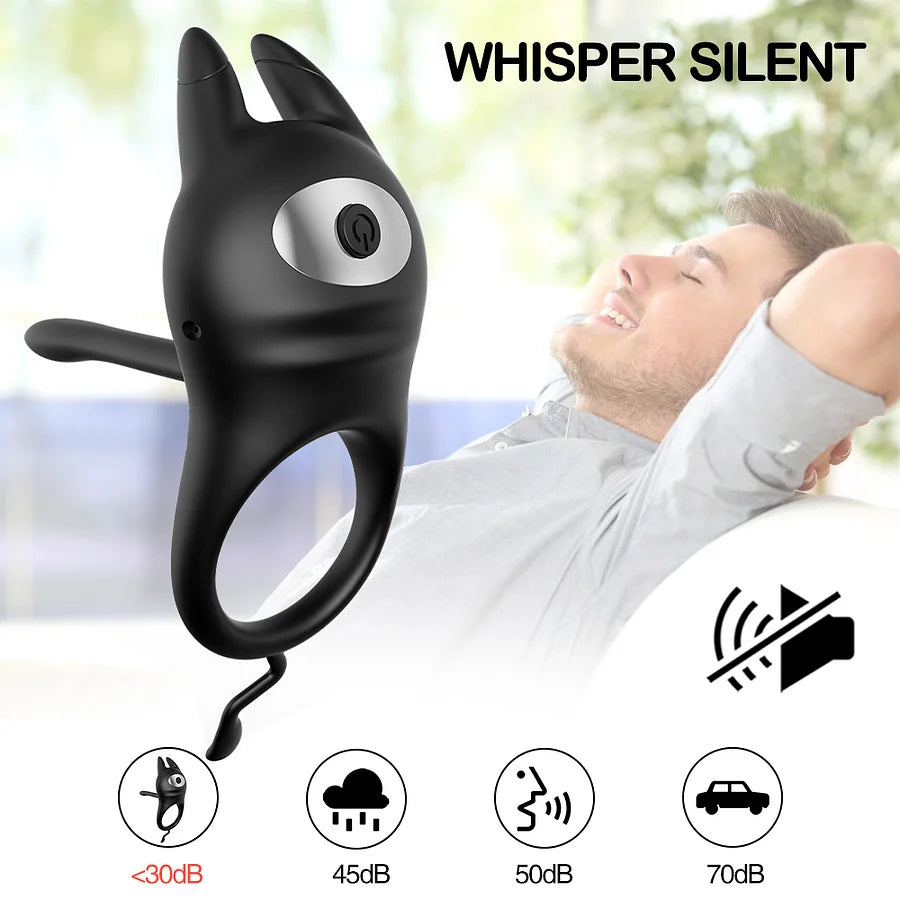 Couple Rings Vibrators 10 Vibration Mode Clit Stimualtion Sex Adult Toys – product view 7