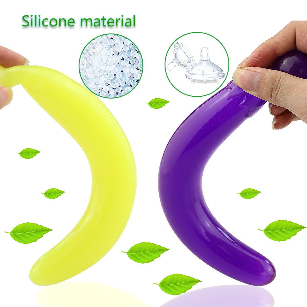 Fruit Shape Silicone Dildo | Female Sex Anal Dildo Toys – product view 2