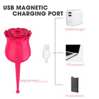 Rose Vibrater | Rose Suction Vibrator Female Masturbator – product view 11