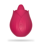 Vibrating Tongue Rose Vibrator Clitoral Stimulation Female Masturbator