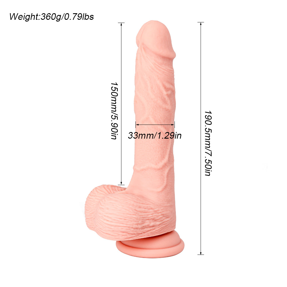 Okinsei Diamond Telescopic Swinging Dildo-Thruster – product view 8