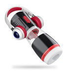 New Tongue Licking and Sucking Electric Voice Silicone Male Airplane Stroker — product image 1