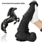 Oversized Liquid Silicone Simulation Giant Horse Dildo With Strong Suction Cup Base – product view 3