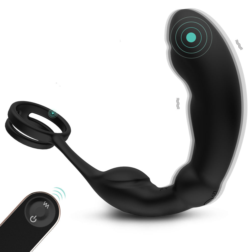 9 Frequency Prostate Massage Penis Anal Plug – product view 7