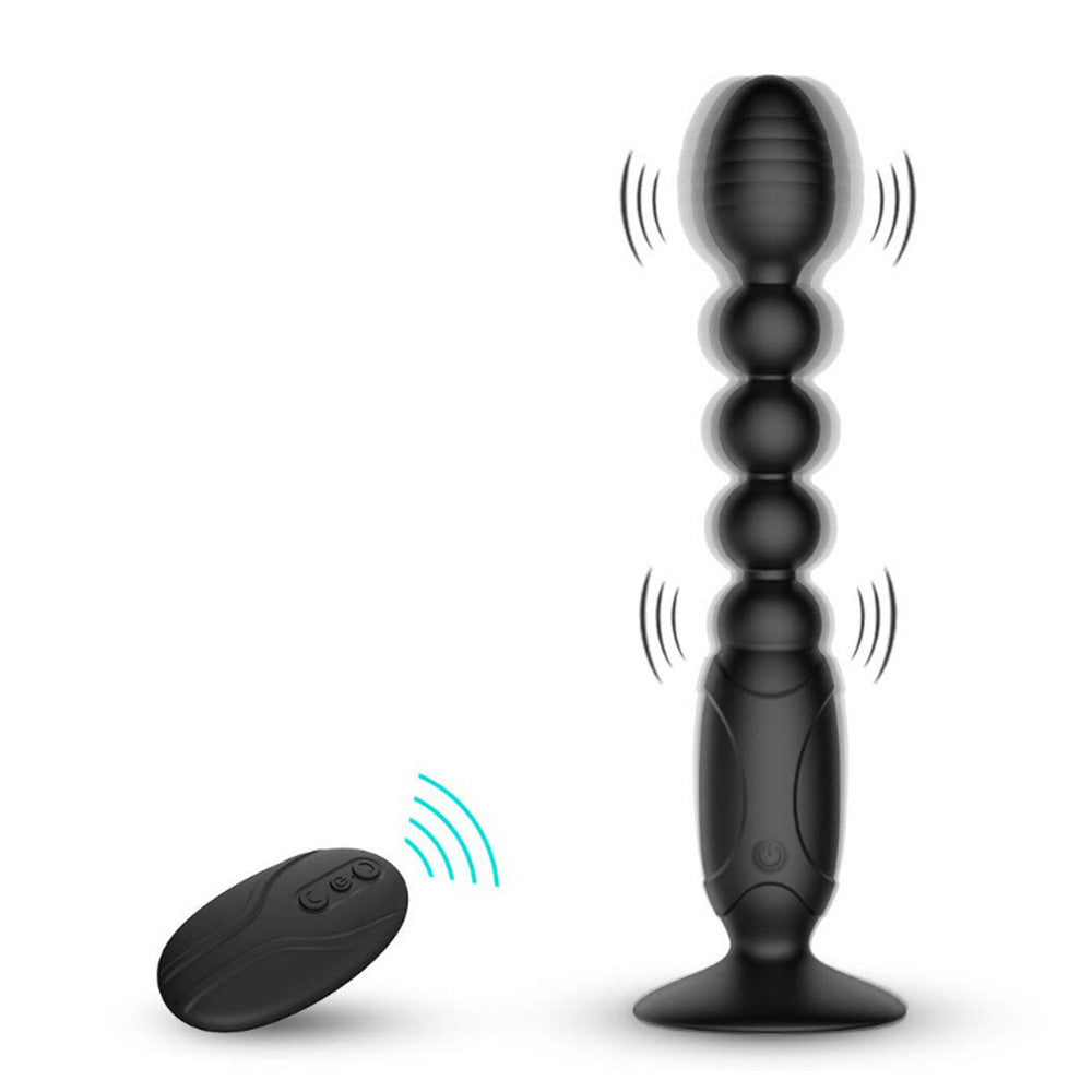 Massager Silicone Pull Bead Anal Plug – product view 2