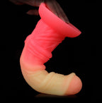 Best Suction Cup Dildo-Alien Liquid Silicone Fantasy Dildos – product view 4