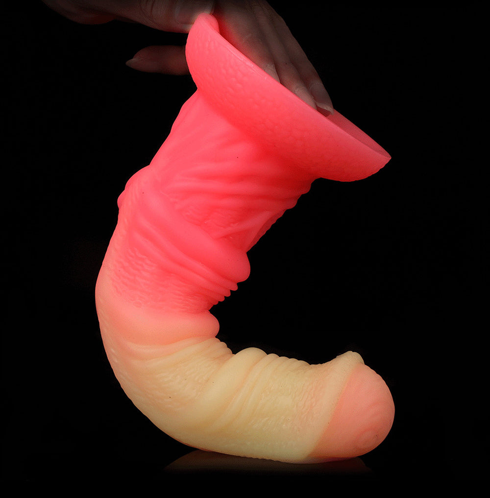 Best Suction Cup Dildo-Alien Liquid Silicone Fantasy Dildos – product view 4