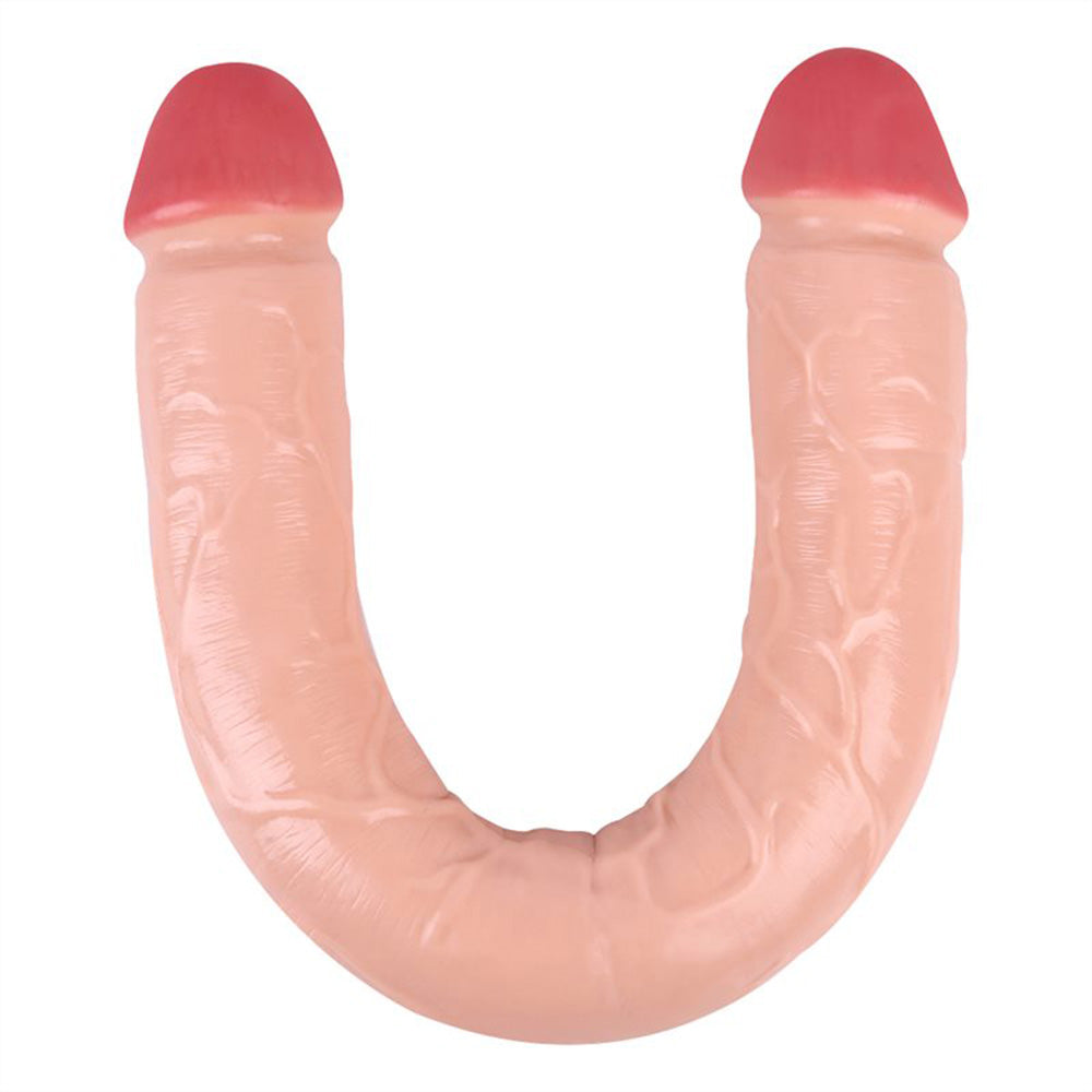 Double-Ended Soft Silicone Simulated Anus Masturbation Dildo – product view 9