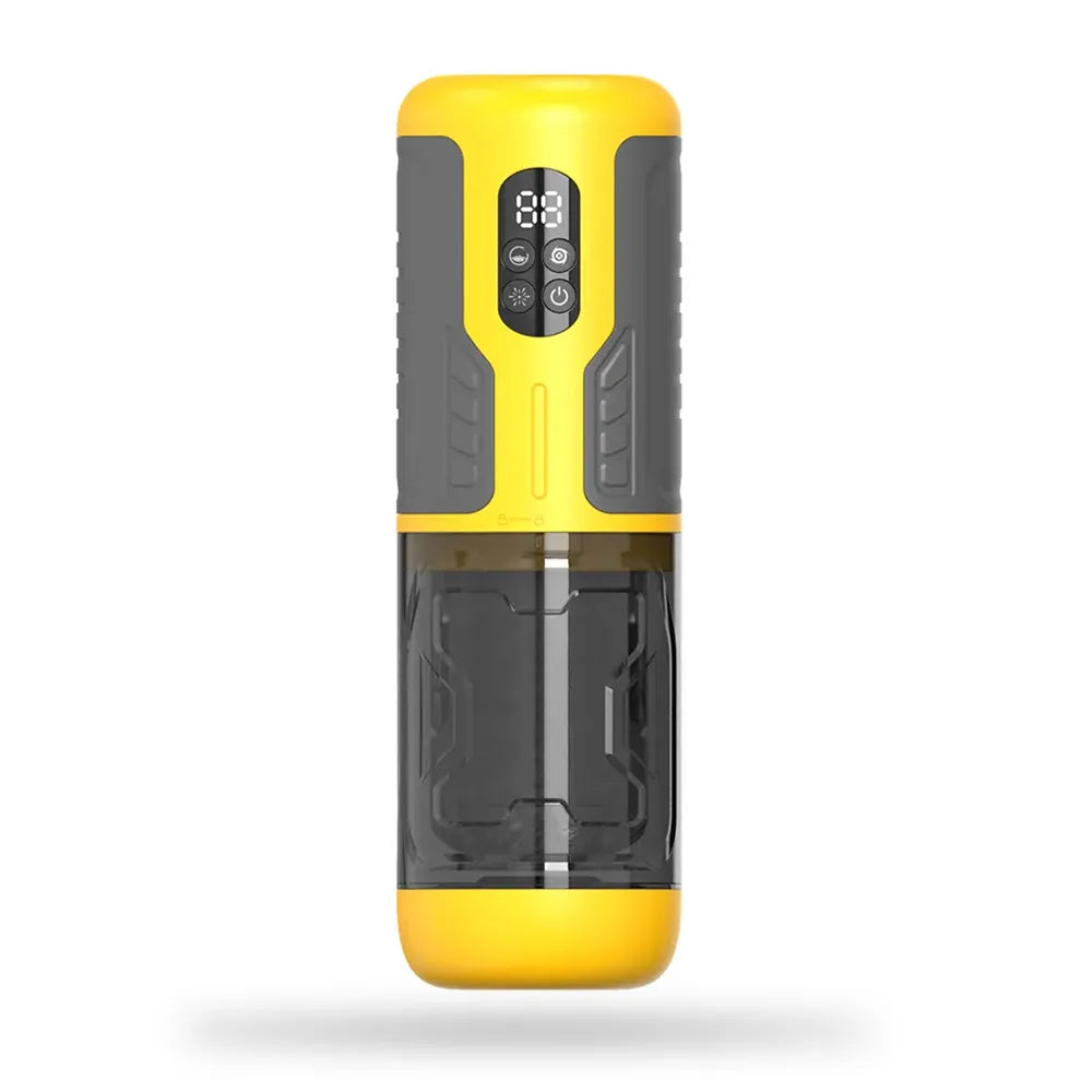Truly Waterproof 3 In 1 Masturbation Cup 7 Thrusting Rotation Fully Male Stroker — product image 2