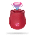 Original Suction Rose Vibrator - Clitoral Suction Stimulator