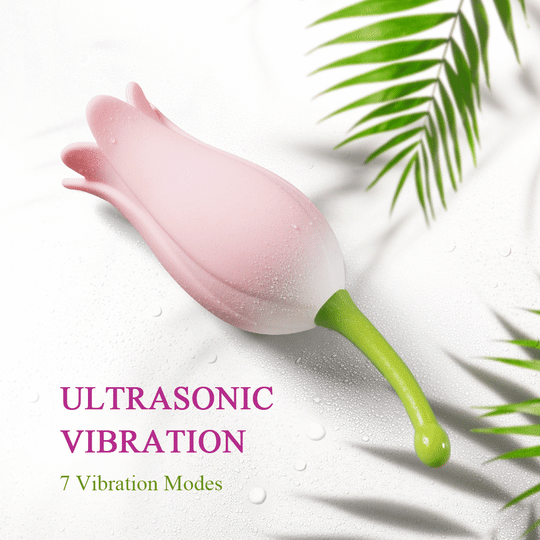 7 Vibration Mode Rose Vibrators Clitoral Stimulation & G-spot Orgasm – product view 3