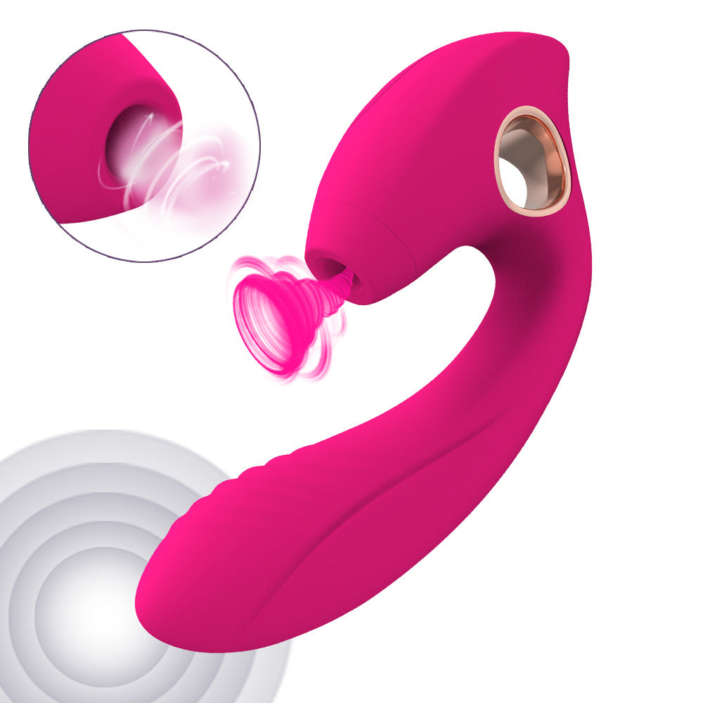 Pulsilia Dual Stimulation Vibe with Clit Suction
