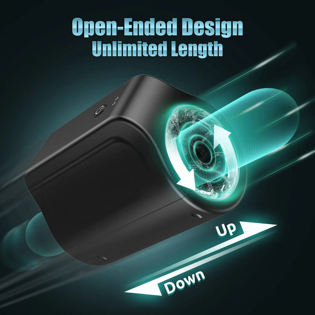 TurboPulseⅢ 7 Rotation Modes & Thrusting 2 in 1 Vibrating Male Stroker – product view 5