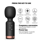 Rechargeable Mini Stick Waterproof Silicone New Magic Wand – product view 4