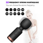 Rechargeable Mini Stick Waterproof Silicone New Magic Wand – product view 3