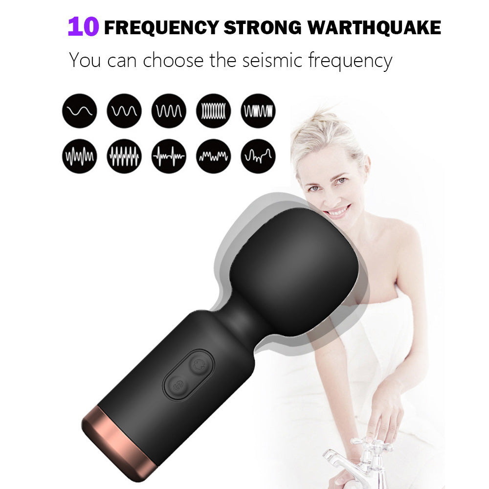 Rechargeable Mini Stick Waterproof Silicone New Magic Wand – product view 3