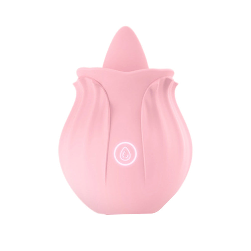 Rose Vibrator Series with Vibrating Tongue Vibrating Suction Sex Toys – product view 12