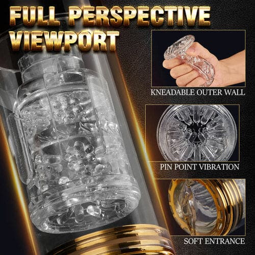 Alex Labial Entrance 10 Thrusting Rotating 10 Sucking Male Oral Sex Stroker – product view 4