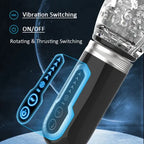 2026 Newest 3 in 1 Upgraded Gawk Gawk 3000 Pro - Male Rose 5 Thrusting & 5 Rotating & 7 Vibrating Modes, Adult Toys Automatic Men Masturbation Machine Electric Pocket Pussy Male Stroker – product view 5