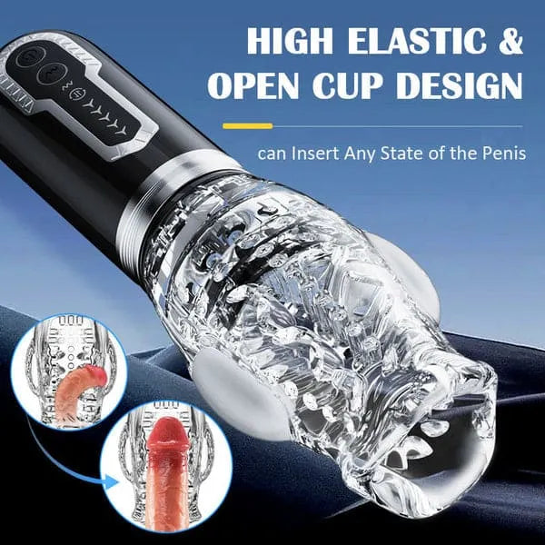 2026 Newest 3 in 1 Upgraded Gawk Gawk 3000 Pro - Male Rose 5 Thrusting & 5 Rotating & 7 Vibrating Modes, Adult Toys Automatic Men Masturbation Machine Electric Pocket Pussy Male Stroker – product view 4
