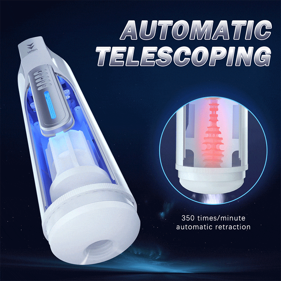Leten A380 3RD Pro 10 Frequency Vibration Sucking Heating Moan Male Stroker – product view 5