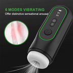 6-In-1 Automatic Thrust, Heating, Suction, Vibration, Voice Male Stroker — product image 3