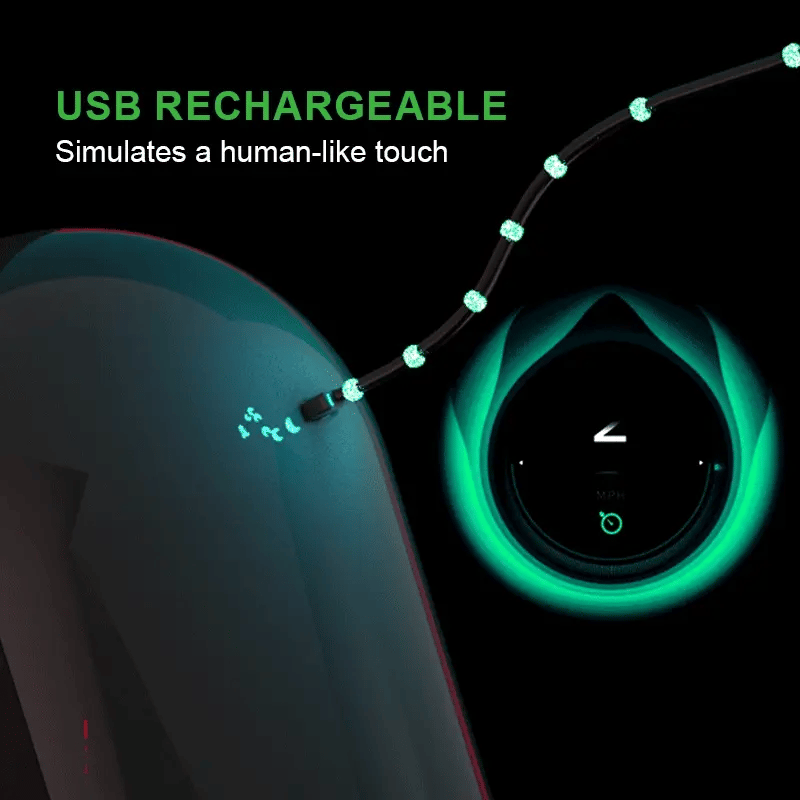 6-In-1 Automatic Thrust, Heating, Suction, Vibration, Voice Male Stroker — product image 5