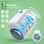 TurboPulseⅢ 7 Rotation Modes & Thrusting 2 in 1 Vibrating Male Stroker – product view 13