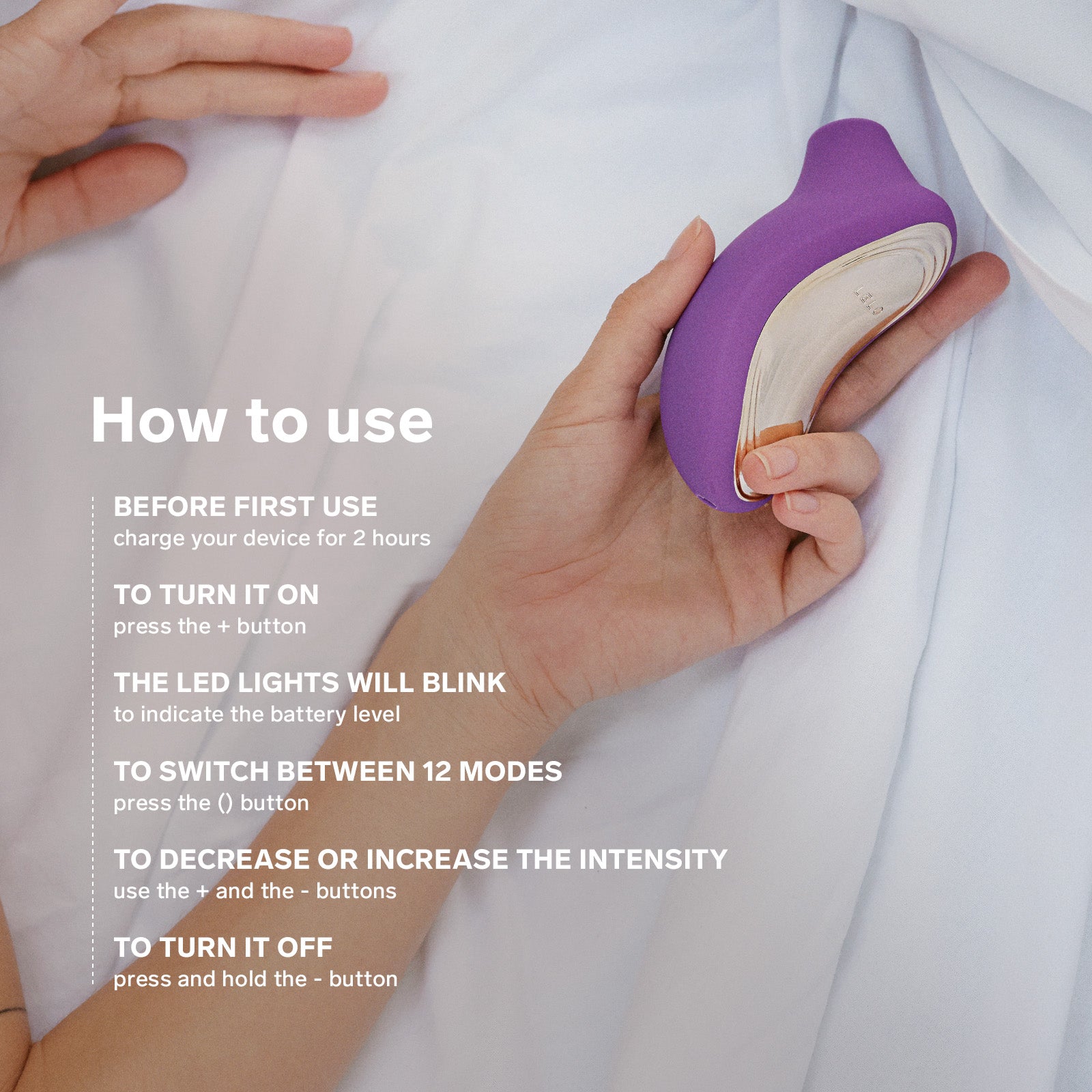 SONA 2 Cruise SenSonic Clitoral Stimulator – product view 3