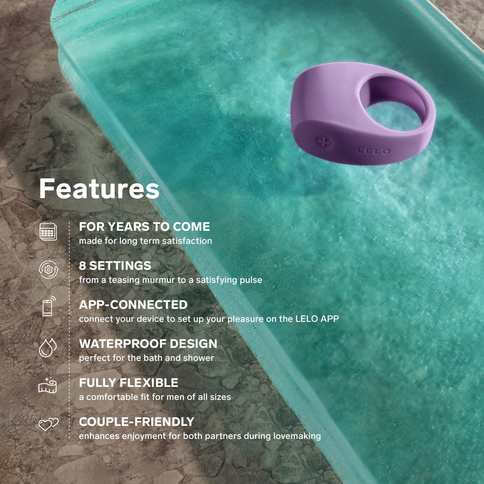 TOR 3 Vibrating Couples Ring – product view 3