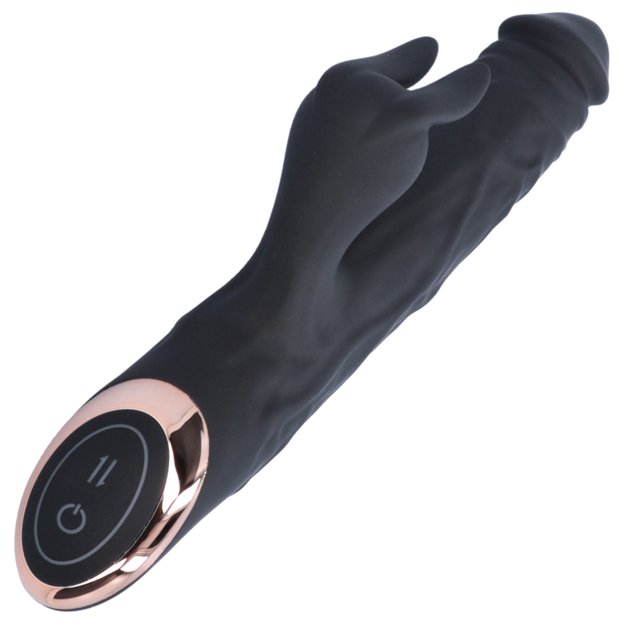 view of rabbit and power & settings buttons on Bato Plus toy | AnneToys