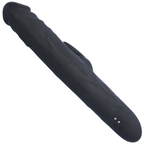 Bato Plus Veined Thrusting & Vibrating Rabbit Machine silicone dildo side view | AnneToys