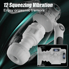 7 Thrusting & 12 Vibrations & Handle Design Automatic Male Stroker – product view 2