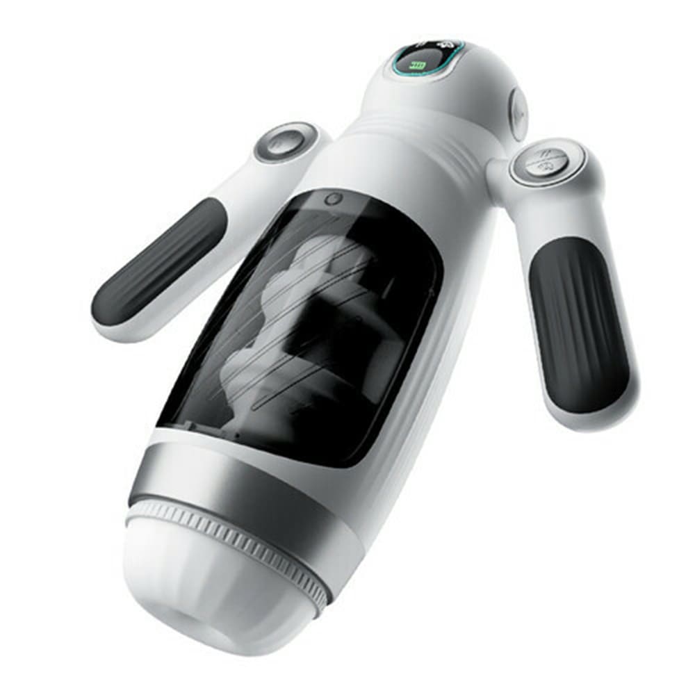 7 Thrusting & 12 Vibrations & Handle Design Automatic Male Stroker – product view 9