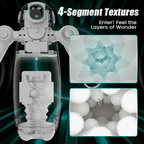 7 Thrusting & 12 Vibrations & Handle Design Automatic Male Stroker – product view 4