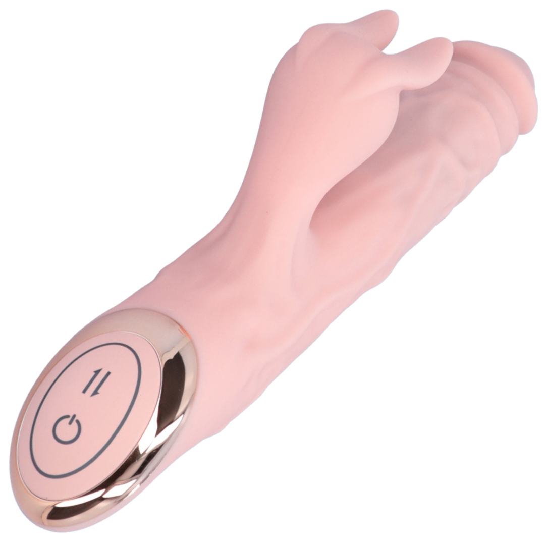 view of power and settings buttons from beige Bato Plus toy | AnneToys