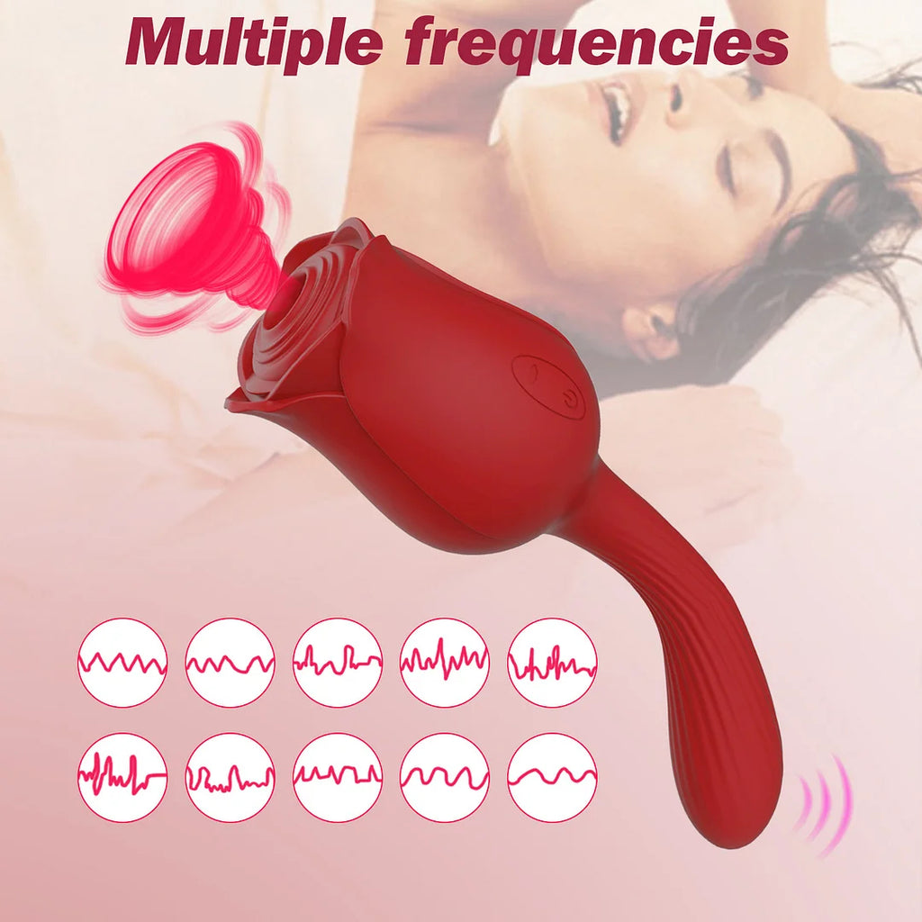 Rose Orgasm Masturbation G-spot Vibrator – product view 3