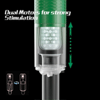 【Best Reputation】3.54'' Diameter Oversized Storm Telescopic LCD Display 6-speed Timing Function Smart Stroker – product view 6