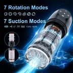 4 In 1 Upgraded Version 7 Suction Power 7 Rotating Male Stroker — product image 4