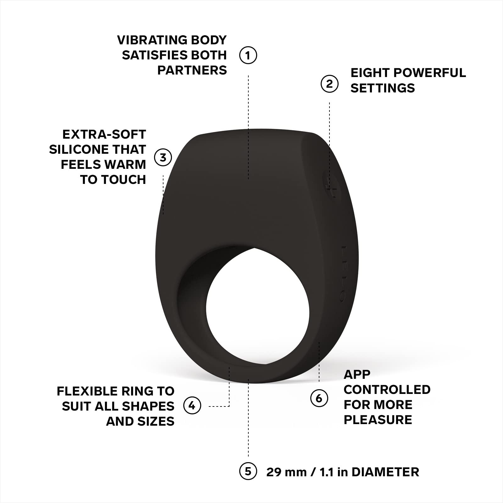 TOR 3 Vibrating Couples Ring – product view 16