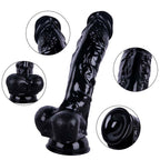 Triangle Wearing King Kong Gay Leather Pants Dildo – product view 5