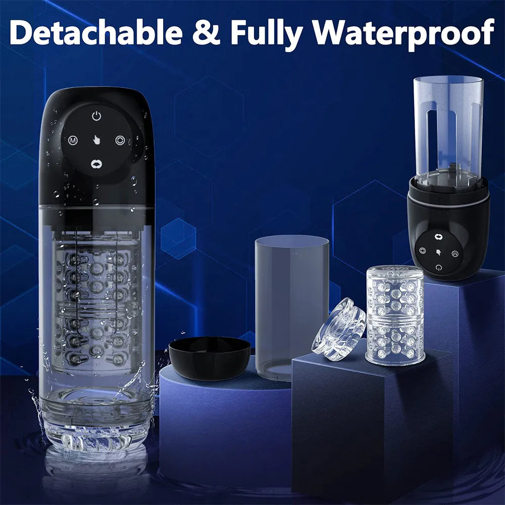 4 In 1 Upgraded Version 7 Suction Power 7 Rotating Male Stroker — product image 6