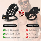 Male Chastity Device Cock - Adult Sex Toy For Male Penis Exercise With 4 Size Rings Invisible Lock And Key – product view 12