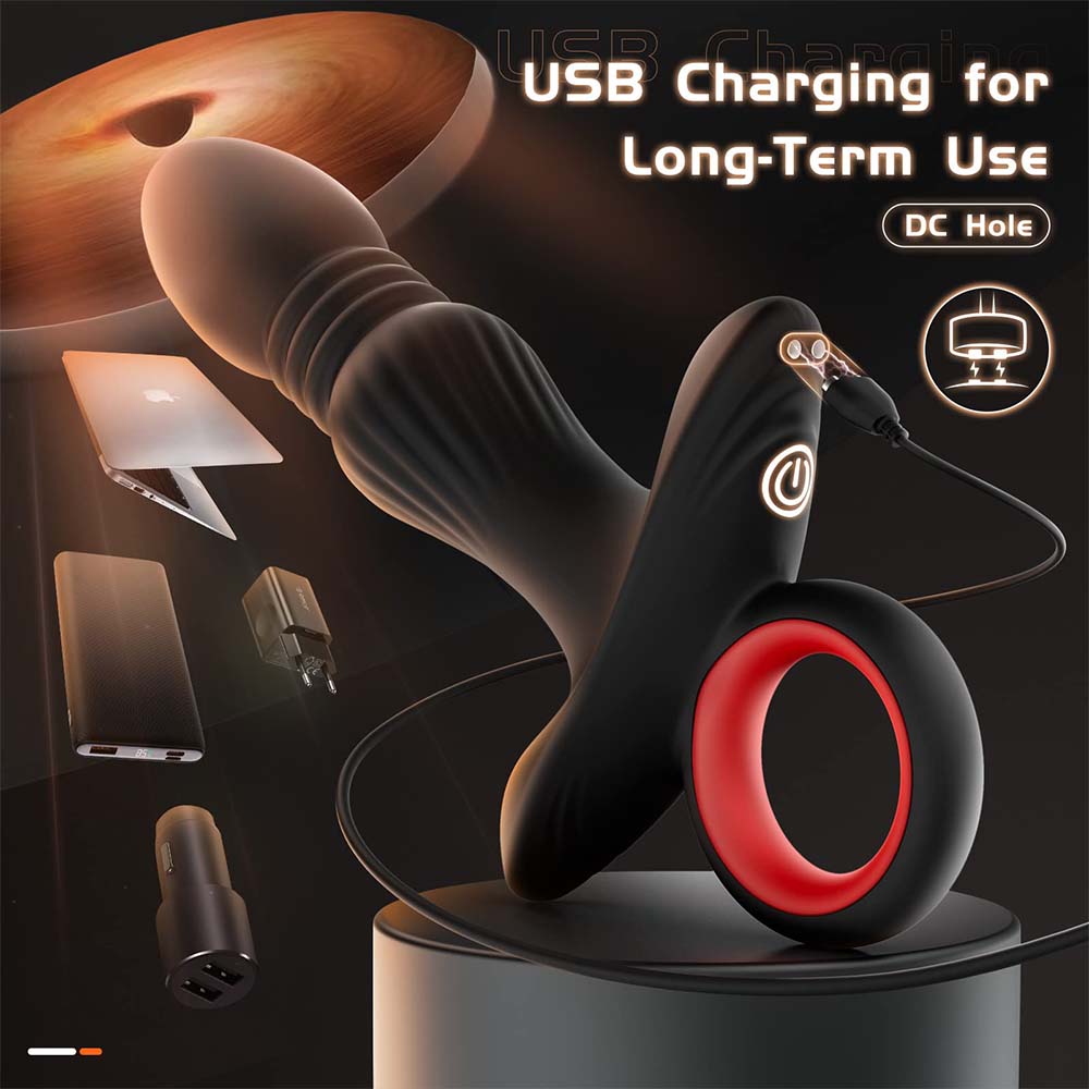 Wireless & APP Remote Control Thrusting Vibration Prostate Massager – product view 6